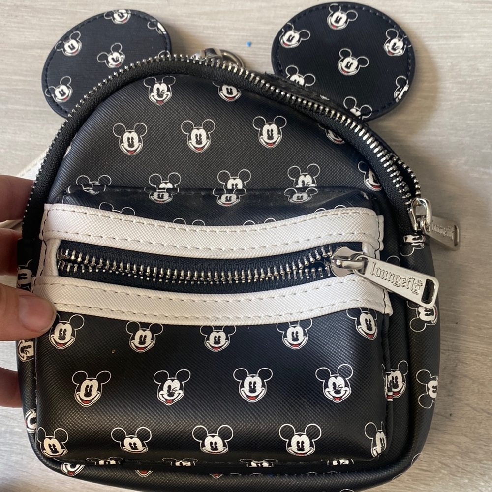 Loungefly mini wristlet backpack